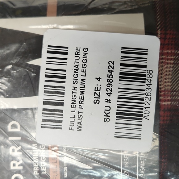 ❤️NWT VINTAGE TORRID POCKET LEGGING - MULTI PLAID - COMFORT WAIST -  PLUS SIZE - Picture 12 of 12